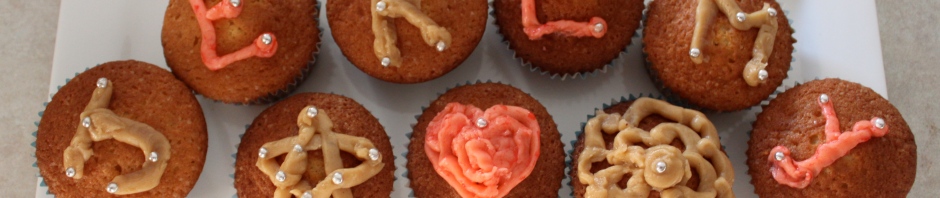 Showgirl Cupcakes with Buttery Pink & Cocoa Frosting